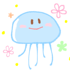 [LINEスタンプ] ゆるくらげん 2