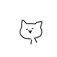 [LINEスタンプ] 口が悪い猫