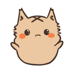 [LINEスタンプ] ニット猫