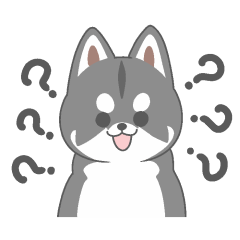 [LINEスタンプ] まるっと柴犬3 黒