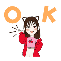 [LINEスタンプ] ユユか