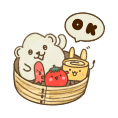 [LINEスタンプ] クマむすび