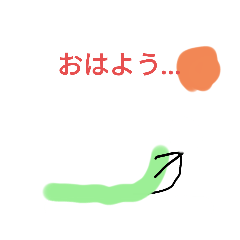 [LINEスタンプ] 棒人間（（適当））