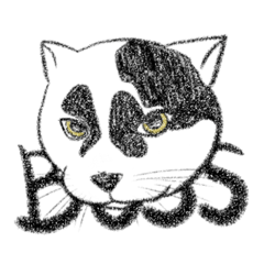 [LINEスタンプ] のらねこのぼす