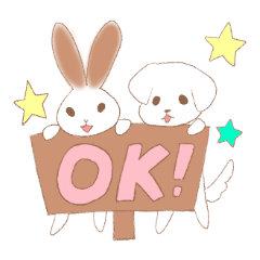 [LINEスタンプ] 毎日使える！ゆきミミスタンプ