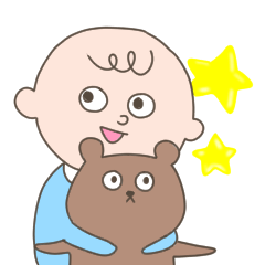 [LINEスタンプ] ヤンキッズとクマ