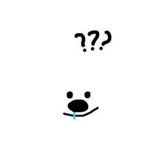 [LINEスタンプ] わたあめいぬいぬ