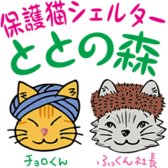 [LINEスタンプ] 猫と猫好きのための ととの森スタンプ