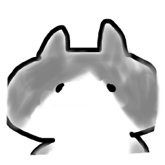 [LINEスタンプ] 動く ねこの文さん