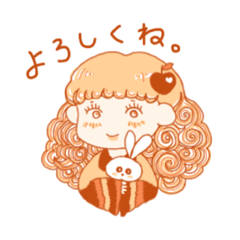 [LINEスタンプ] ふわほわちゃんスタンプ