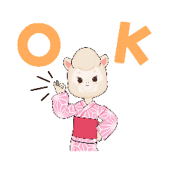 [LINEスタンプ] ひつじの癒し