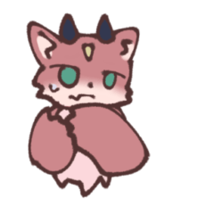 [LINEスタンプ] ピンクのドラゴン