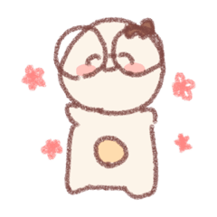 [LINEスタンプ] 感情ゆたかなおもちやろう