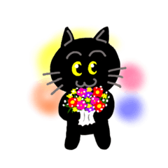 [LINEスタンプ] 黒猫の日常 vol 1