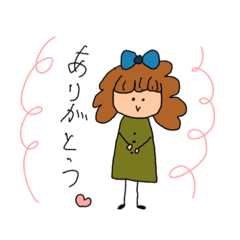 [LINEスタンプ] クリングリンちゃんの地味スタンプ