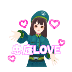 [LINEスタンプ] 非公式Vtuber恵庭盛上げ隊かなみんStamps