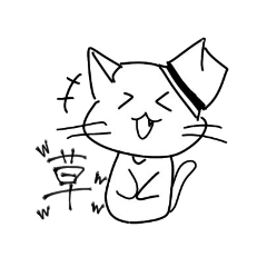 [LINEスタンプ] 配信者のねこスタンプVer2