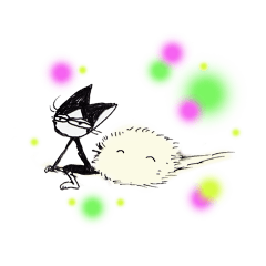 [LINEスタンプ] ぷりちぃお猫さま シャンとボア