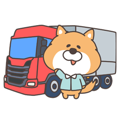 [LINEスタンプ] 毎日使えるトラックドライバー動物版