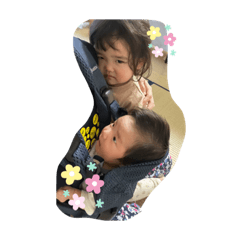 [LINEスタンプ] ♡藤ノ木シスターズ♡