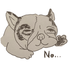 [LINEスタンプ] わんさんのきもち