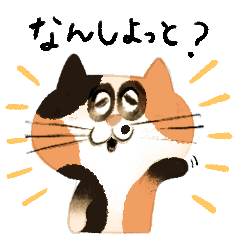 [LINEスタンプ] かわいい猫の博多弁(福岡)