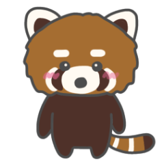 [LINEスタンプ] レッサーパンダのスーさん