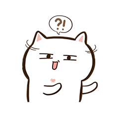 [LINEスタンプ] KAKACAT2-エピデミック防止(言葉がない)