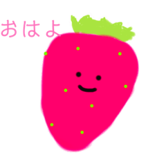 [LINEスタンプ] かわいい？ピンクイチゴちゃん♡