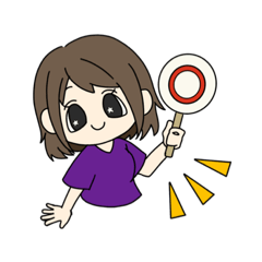 [LINEスタンプ] あきのスタンプ ちびキャラ