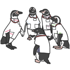 [LINEスタンプ] 働くペンギン 医療現場ver