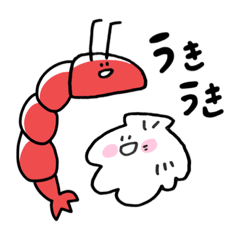 [LINEスタンプ] かにのおともだち