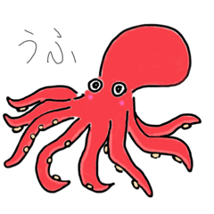 [LINEスタンプ] 海の可愛いいきものたち