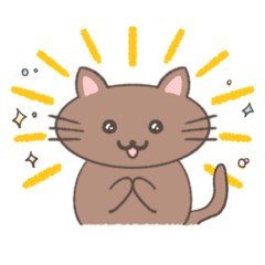 [LINEスタンプ] 癒し♡ねこの日常会話