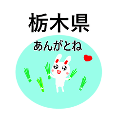 [LINEスタンプ] 動物たちの栃木県動くスタンプ