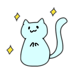 [LINEスタンプ] まめねこ☆