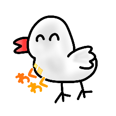 [LINEスタンプ] 可愛い白文鳥のぴーちゃん