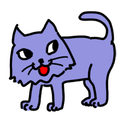 [LINEスタンプ] リハビリ猫