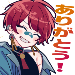 [LINEスタンプ] 日常で使える三巴縁スタンプ【VTuber】