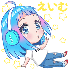 [LINEスタンプ] えいむちゃん（espo岐阜.）【修正版】