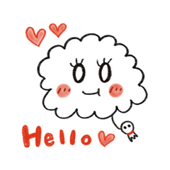 [LINEスタンプ] もくちゃん☁ふわふわ自由