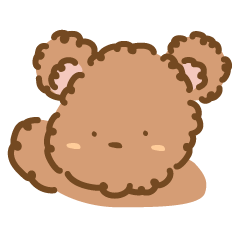 [LINEスタンプ] クマミの幸せな一日