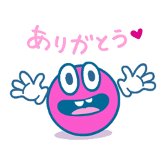 [LINEスタンプ] 頑張れラッキー！