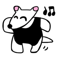 [LINEスタンプ] ［改］ミナミコアリクイさん