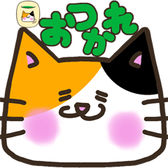 [LINEスタンプ] 【味のある猫】色んな柄のねこ一言スタンプ