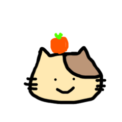 [LINEスタンプ] 猫りんご