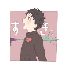 [LINEスタンプ] 短髪すたんぷ