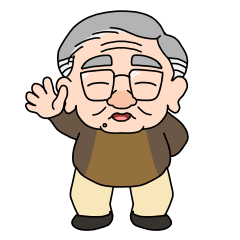 [LINEスタンプ] いろんなじいちゃんスタンプ