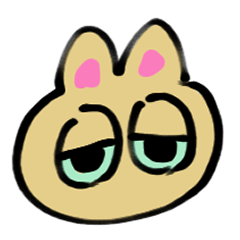 [LINEスタンプ] 猫にもうさぎにも見えるスタンプ