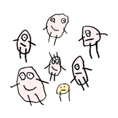 [LINEスタンプ] あーきゅんたち